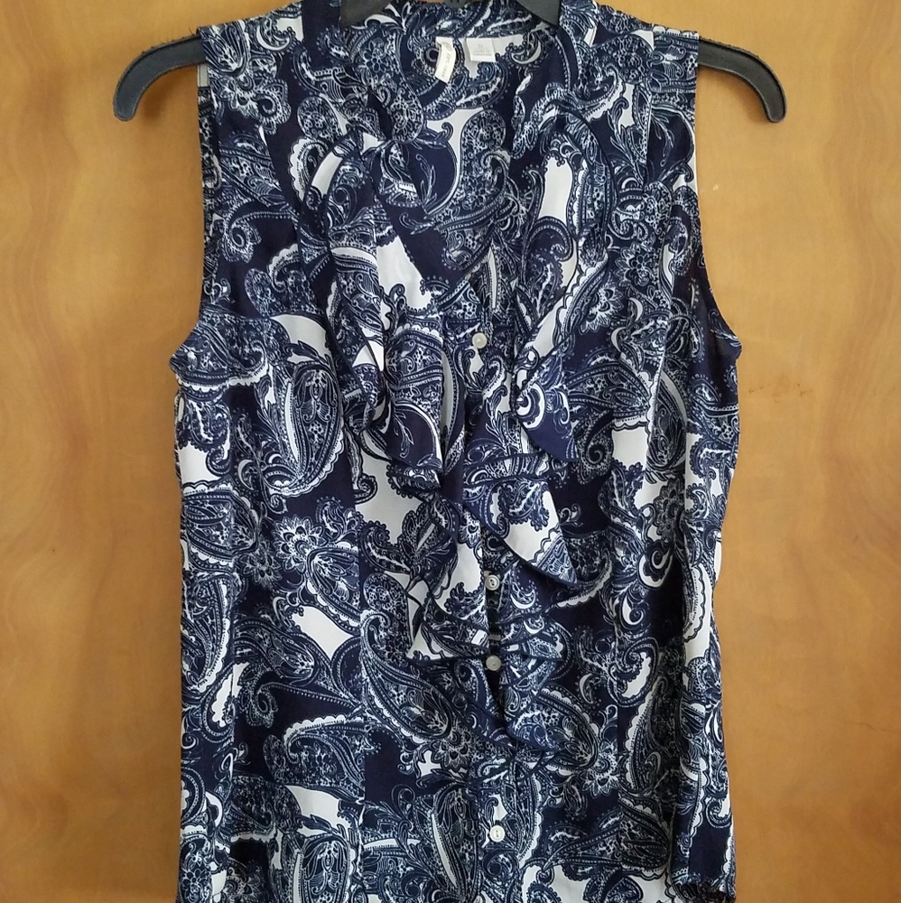 Womens sleeveless blouse